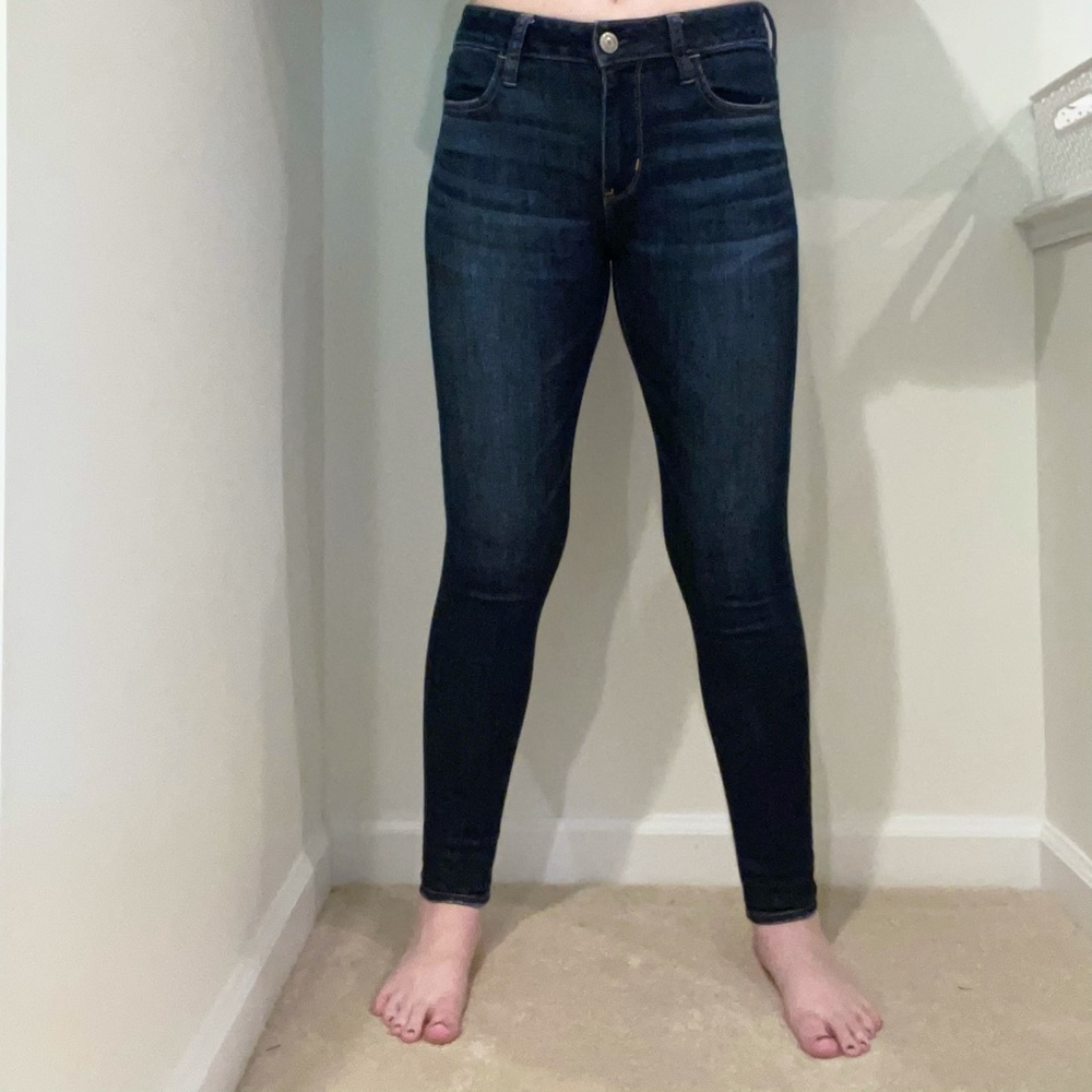 American Eagle Next Level Stretch Jeans Dark Blue